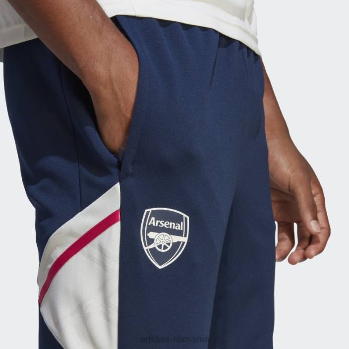 Adidas pantaloni de antrenament arsenal condivo 22 bleumarin bărbați bleumarin/alb 2JBN5242