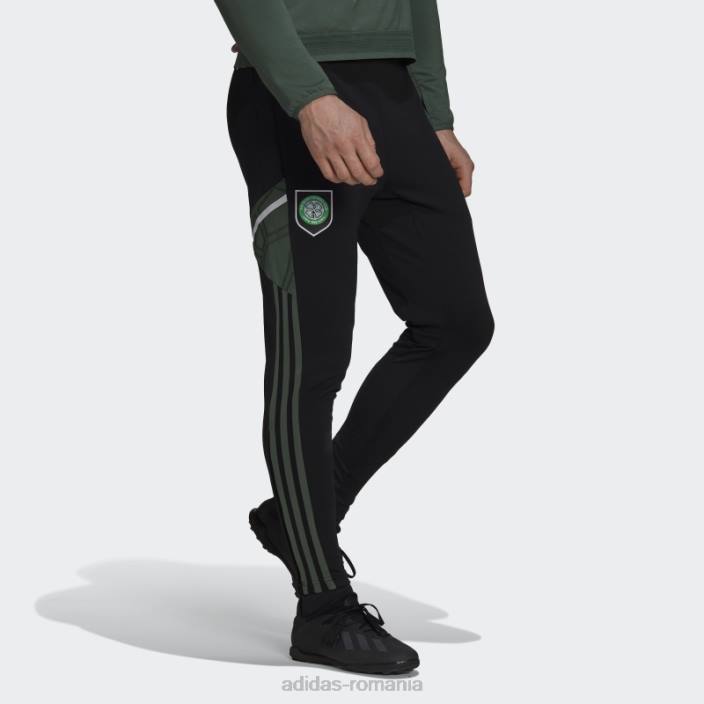 Adidas pantaloni de antrenament celtic fc condivo 22 negru bărbați negru 2JBN13640