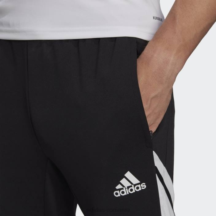 Adidas pantaloni de antrenament condivo 22 negri bărbați negru 2JBN13331
