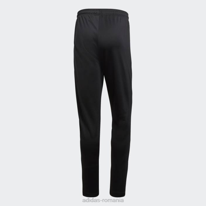 Adidas pantaloni de antrenament core 18 negru bărbați alb negru 2JBN15152