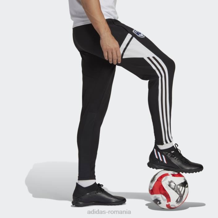 Adidas pantaloni de antrenament girondins de bordeaux negri bărbați negru 2JBN14423