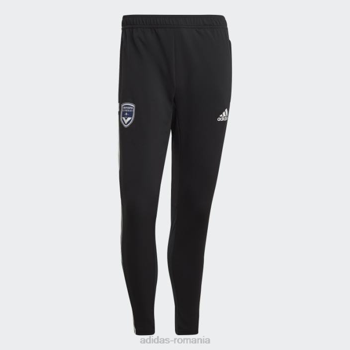 Adidas pantaloni de antrenament girondins de bordeaux negri bărbați negru 2JBN14423