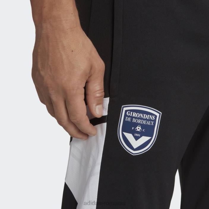 Adidas pantaloni de antrenament girondins de bordeaux negri bărbați negru 2JBN14423