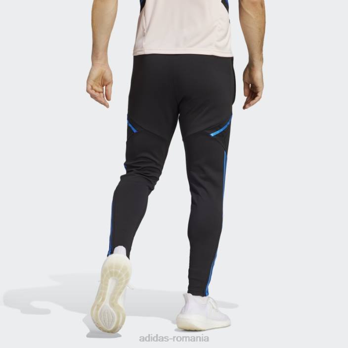 Adidas pantaloni de antrenament negri manchester united condivo 22 bărbați negru/albastru strălucitor 2JBN5512