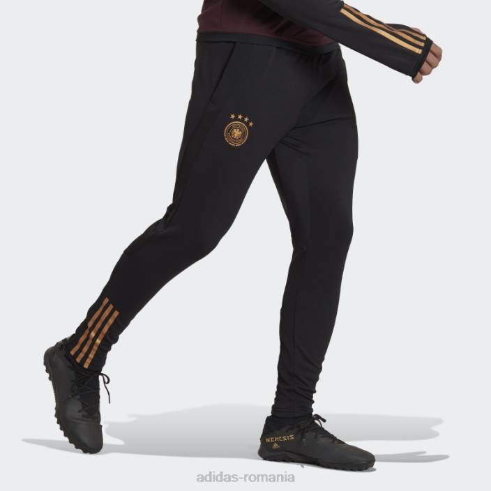 Adidas pantaloni de antrenament negru germany tiro 23 bărbați negru 2JBN7535