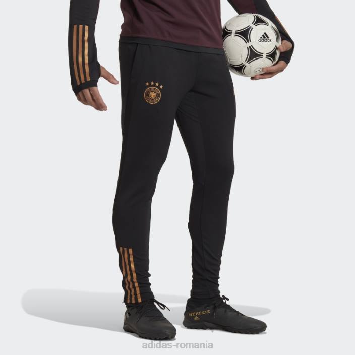 Adidas pantaloni de antrenament negru germany tiro 23 bărbați negru 2JBN7535