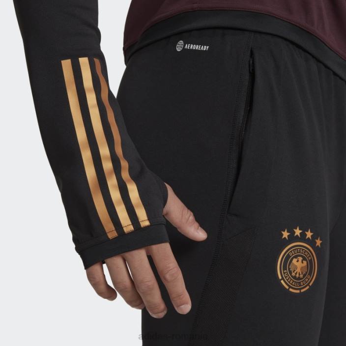 Adidas pantaloni de antrenament negru germany tiro 23 bărbați negru 2JBN7535