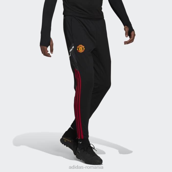 Adidas pantaloni de antrenament negru manchester united condivo 22 bărbați negru 2JBN13643
