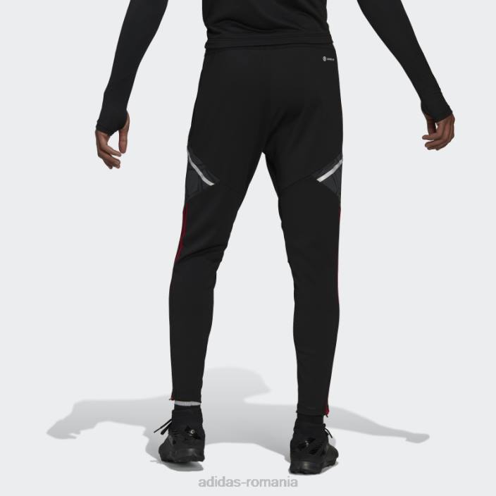 Adidas pantaloni de antrenament negru manchester united condivo 22 bărbați negru 2JBN13643