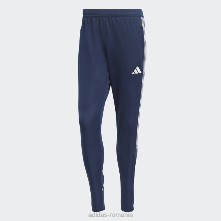 Adidas pantaloni de liga tiro 23 bleumarin bărbați albastru marin 2JBN4846