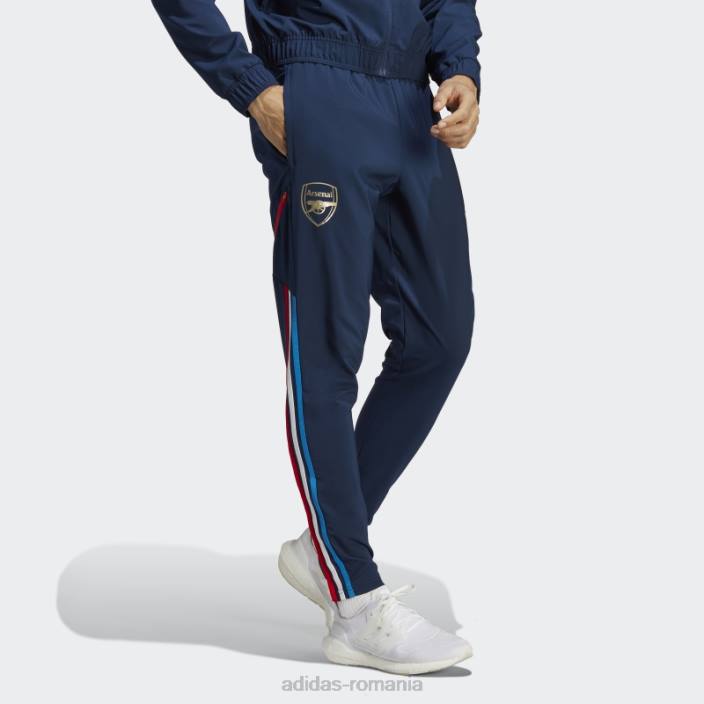 Adidas pantaloni de prezentare arsenal bleumarin bărbați marina 2JBN5285