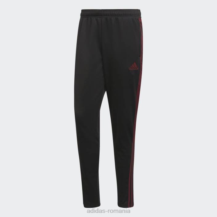 Adidas pantaloni de sport tiro negri adidas bărbați negru 2JBN14832