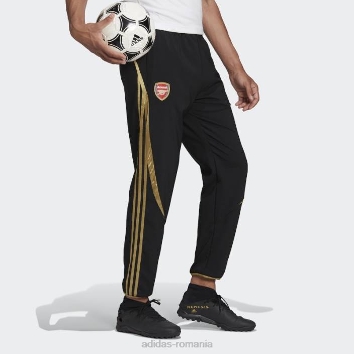 Adidas pantaloni de trening arsenal teamgeist negru adidas bărbați negru 2JBN15294