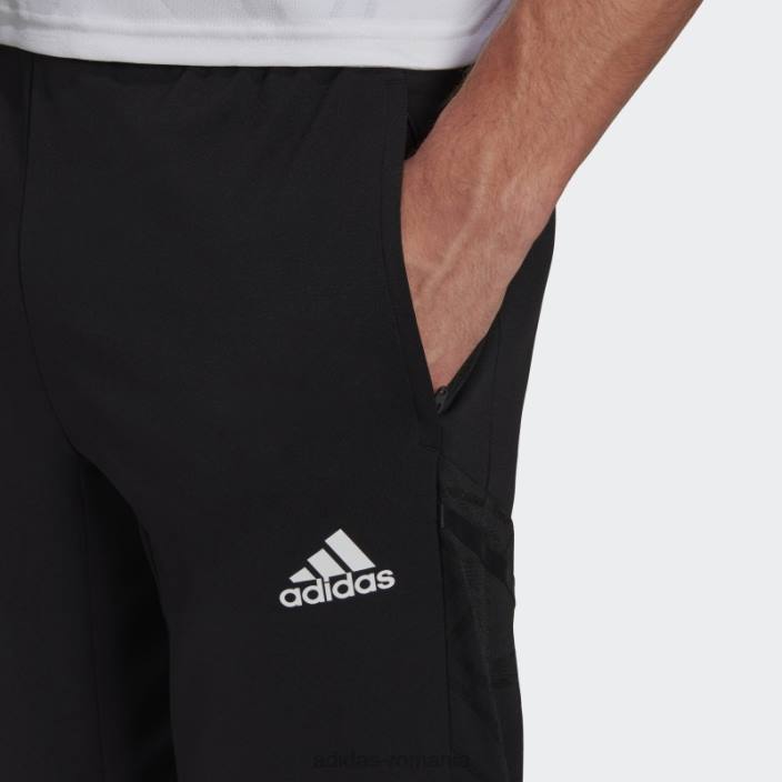 Adidas pantaloni de trening condivo 22 negru adidas bărbați negru 2JBN13800