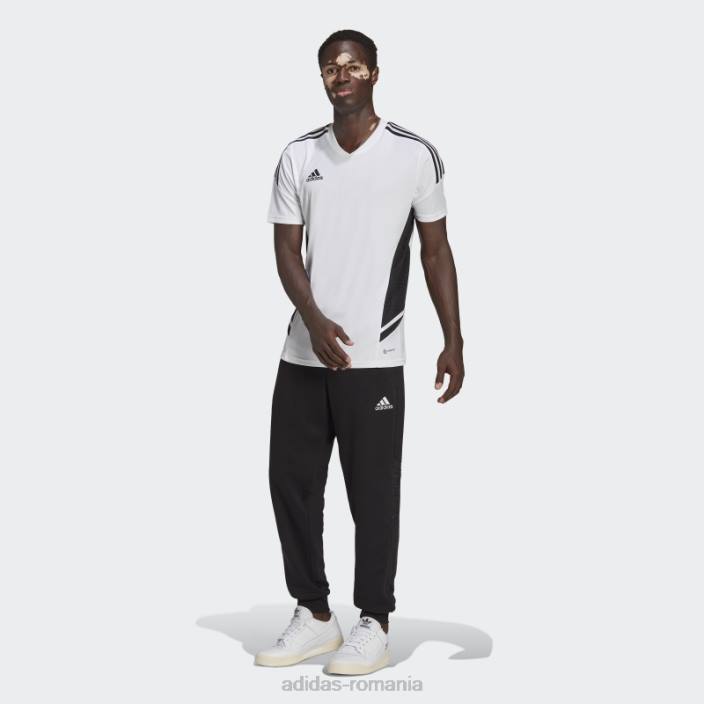 Adidas pantaloni de trening condivo 22 negru bărbați alb negru 2JBN13678