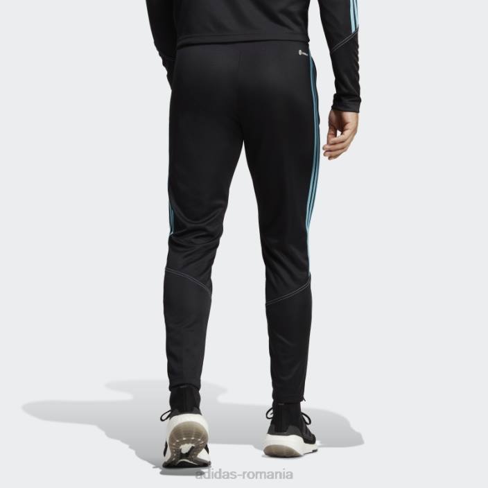 Adidas pantaloni de trening de antrenament club tiro 23 albastru bărbați negru/albastru 2JBN13135