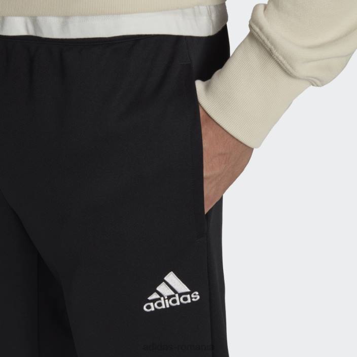 Adidas pantaloni de trening de antrenament negru entrada 22 bărbați negru 2JBN13078