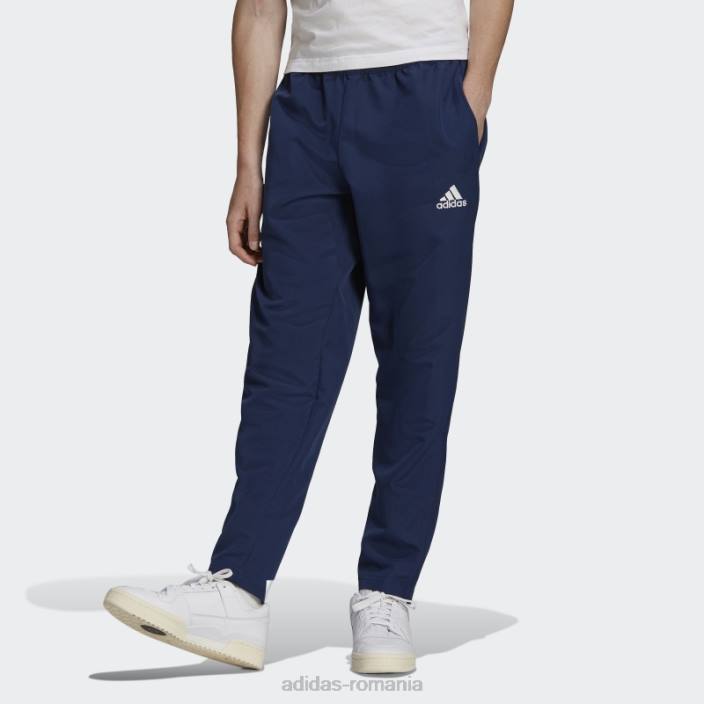 Adidas pantaloni de trening de prezentare entrada 22 bleumarin bărbați albastru marin 2JBN13123