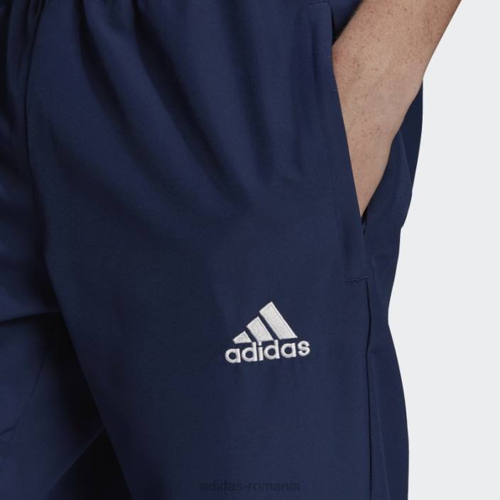 Adidas pantaloni de trening de prezentare entrada 22 bleumarin bărbați albastru marin 2JBN13123