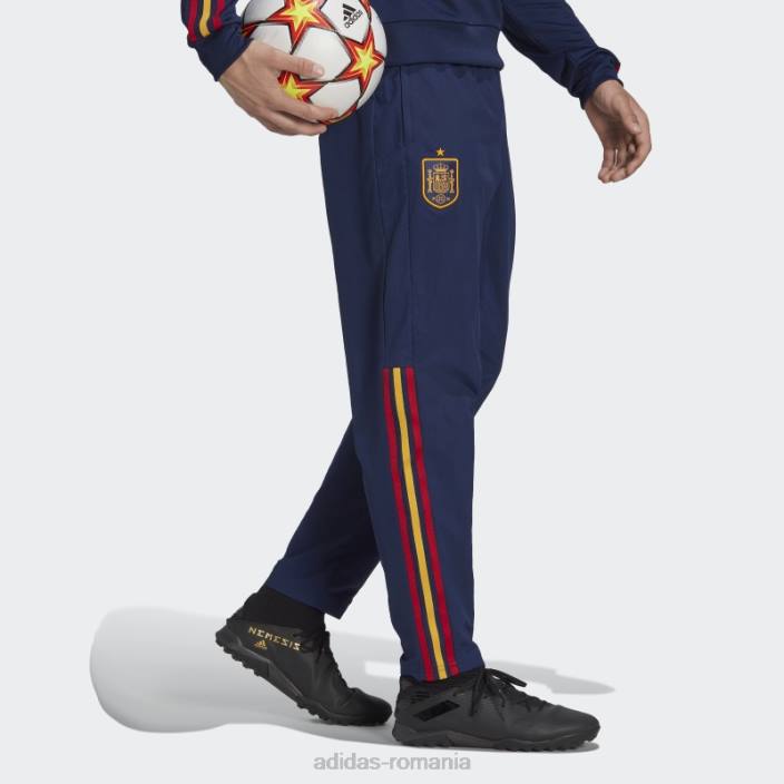 Adidas pantaloni de trening de voiaj spania bleumarin bărbați albastru marin 2JBN14926