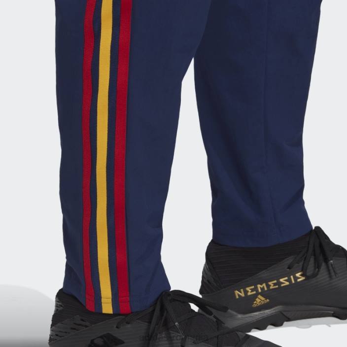 Adidas pantaloni de trening de voiaj spania bleumarin bărbați albastru marin 2JBN14926