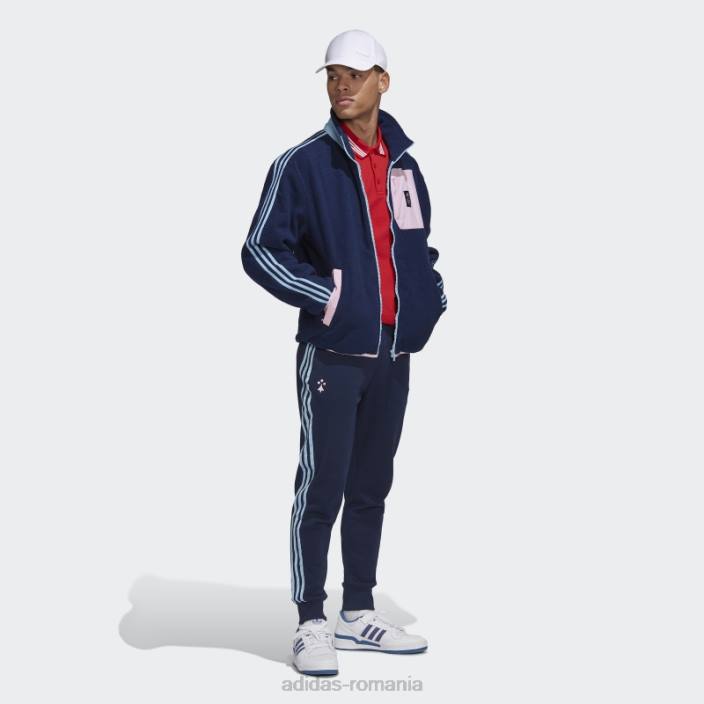 Adidas pantaloni de trening din bumbac greu arsenal lifestyler bleumarin adidas bărbați marina 2JBN14268