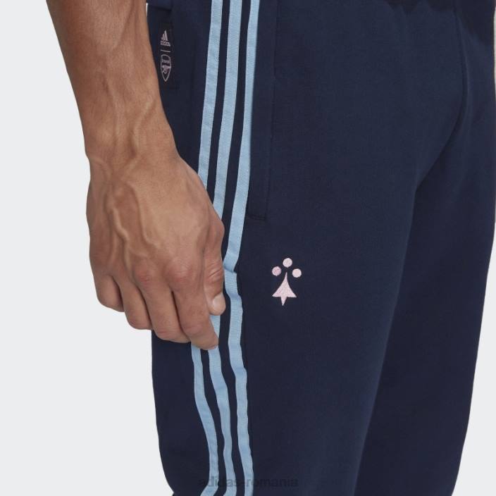 Adidas pantaloni de trening din bumbac greu arsenal lifestyler bleumarin adidas bărbați marina 2JBN14268