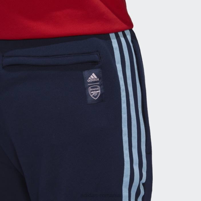 Adidas pantaloni de trening din bumbac greu arsenal lifestyler bleumarin adidas bărbați marina 2JBN14268