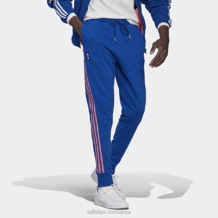 Adidas pantaloni de trening din bumbac greu de la royal juventus lifestyler adidas bărbați regal 2JBN14277