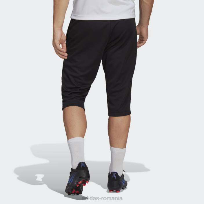 Adidas pantaloni de trening entrada 22 3/4 negru adidas bărbați negru 2JBN13200
