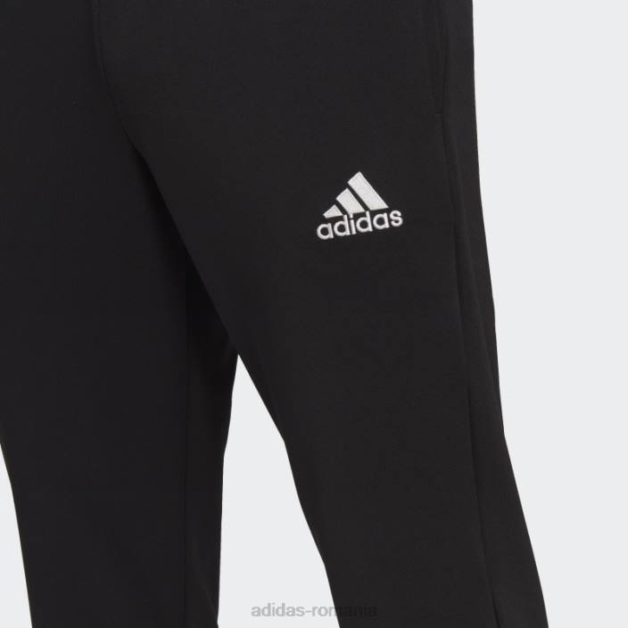 Adidas pantaloni de trening entrada 22 3/4 negru adidas bărbați negru 2JBN13200