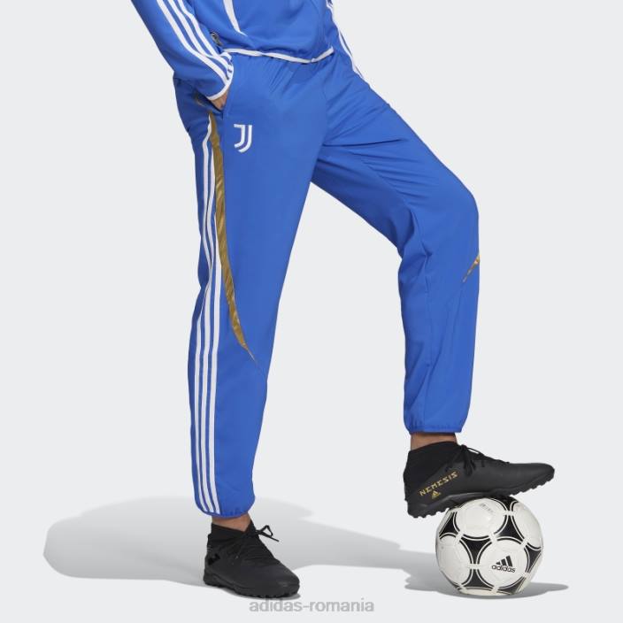 Adidas pantaloni de trening țesut juventus teamgeist albastru de mare rezoluție adidas bărbați albastru de înaltă rezoluție 2JBN15111