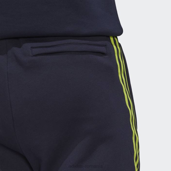 Adidas pantaloni de trening manchester united lifestyler ink bărbați cerneală 2JBN13813