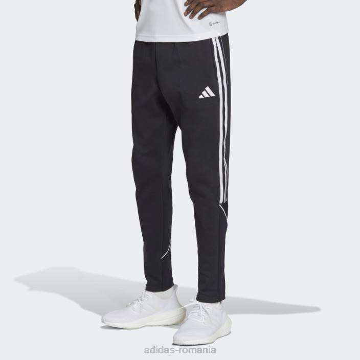 Adidas pantaloni de trening negru Tiro 23 League bărbați negru 2JBN13432