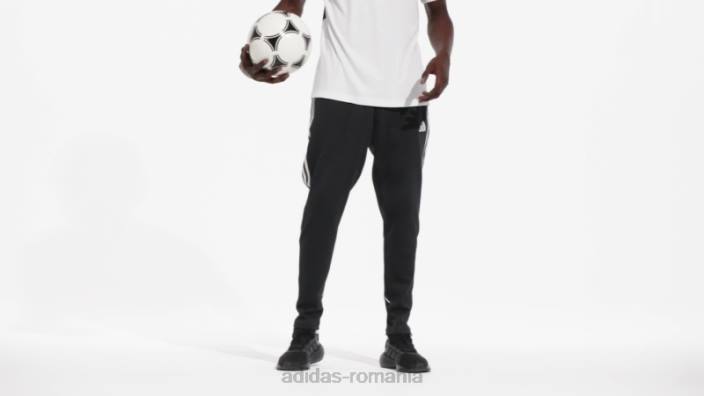Adidas pantaloni de trening negru Tiro 23 League bărbați negru 2JBN13432