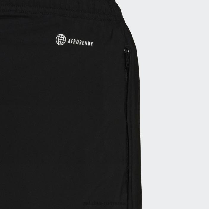Adidas pantaloni de trening negru de prezentare manchester united bărbați negru 2JBN13751