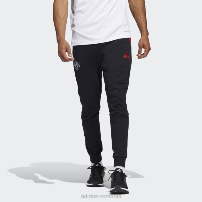 Adidas pantaloni de trening negru fierbinte manchester united travel bărbați negru 2JBN13636