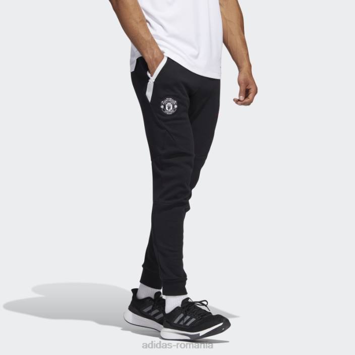 Adidas pantaloni de trening negru fierbinte manchester united travel bărbați negru 2JBN13636