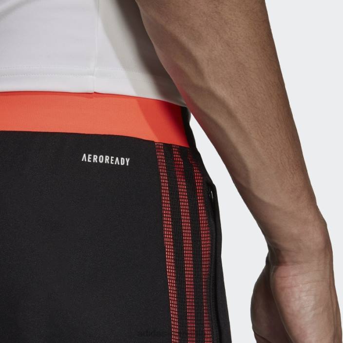 Adidas pantaloni de trening negru juventus tiro de antrenament adidas bărbați negru/turbo 2JBN15051
