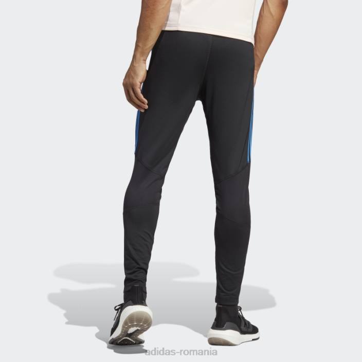 Adidas pantaloni de trening negru manchester united condivo 22 pro bărbați negru/albastru strălucitor 2JBN13810