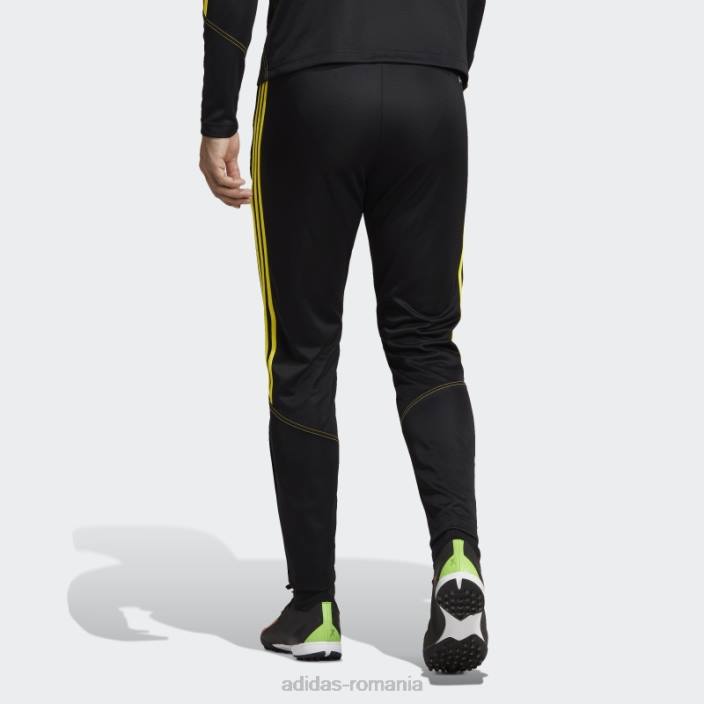 Adidas pantaloni de trening pentru antrenament club tiro 23 negru bărbați galben închis 2JBN13118