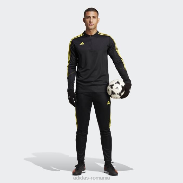 Adidas pantaloni de trening pentru antrenament club tiro 23 negru bărbați galben închis 2JBN13118