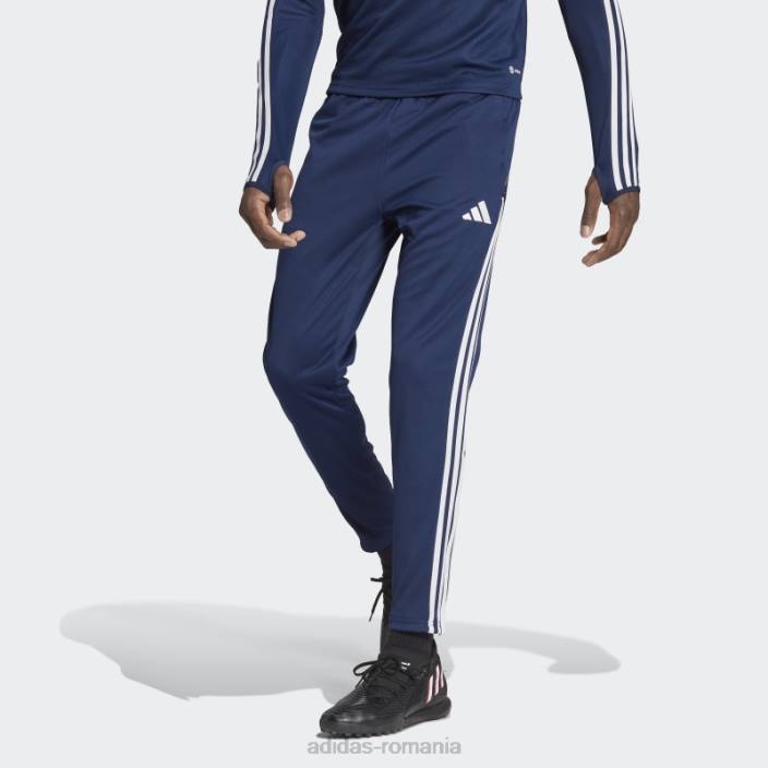 Adidas pantaloni de trening pentru antrenament liga tiro 23 albastru bleumarin bărbați albastru marin 2JBN13354