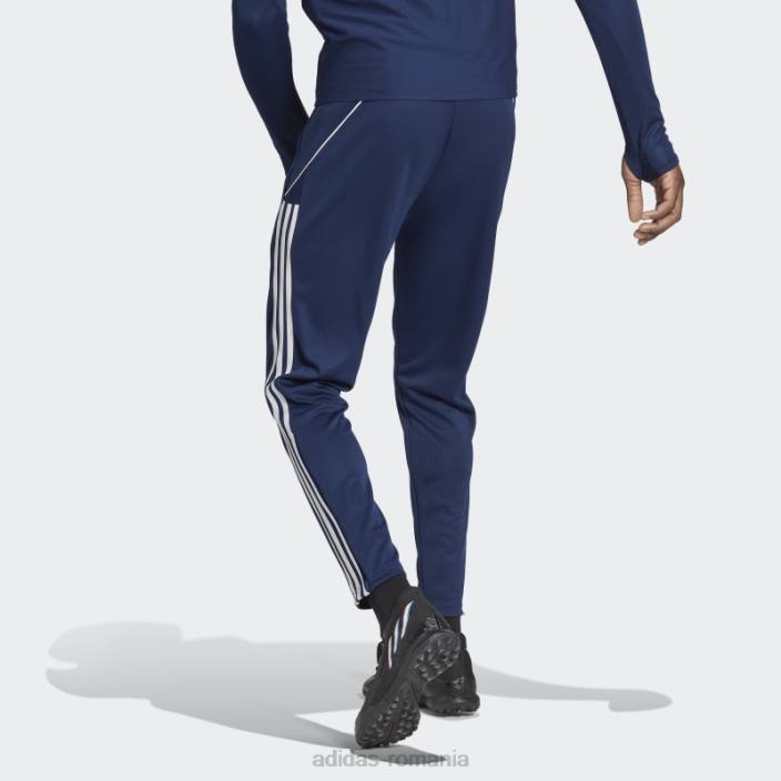Adidas pantaloni de trening pentru antrenament liga tiro 23 albastru bleumarin bărbați albastru marin 2JBN13354