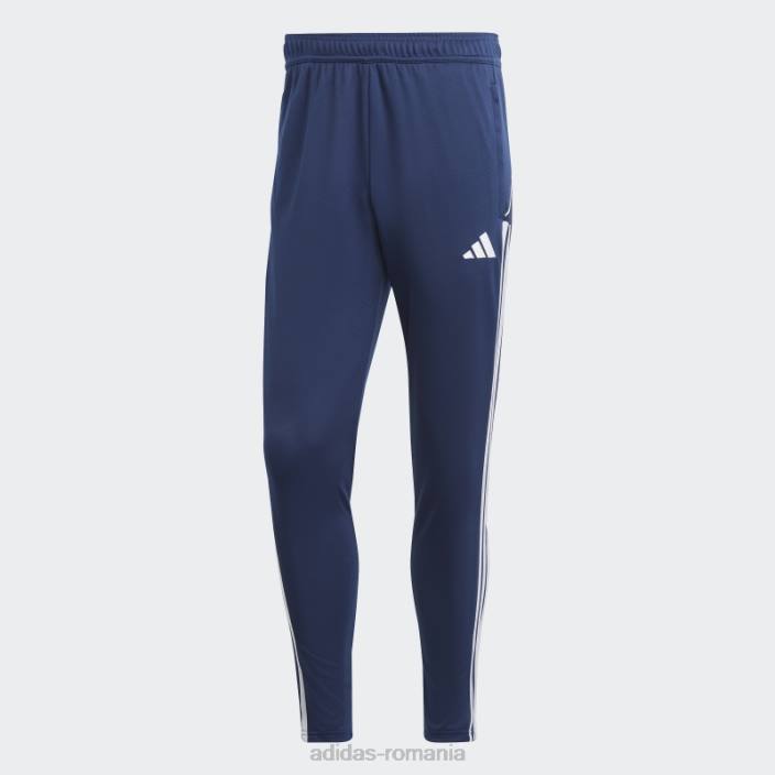 Adidas pantaloni de trening pentru antrenament liga tiro 23 albastru bleumarin bărbați albastru marin 2JBN13354