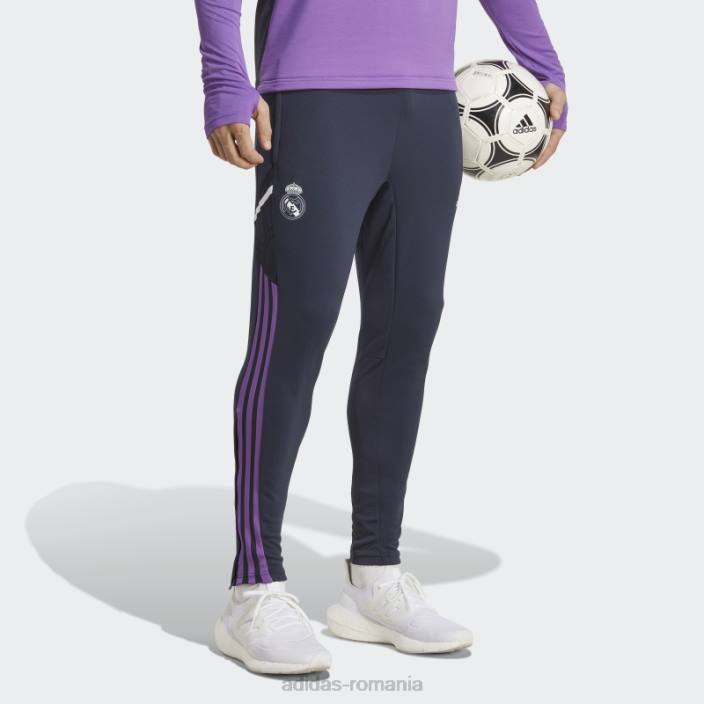 Adidas pantaloni de trening pentru antrenament real madrid condivo 22 bleumarin de noapte bărbați marina de noapte 2JBN13480