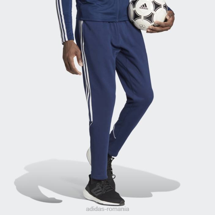 Adidas pantaloni de trening pentru transpirație tiro 23 league albastru bleumarin bărbați albastru marin 2JBN14009