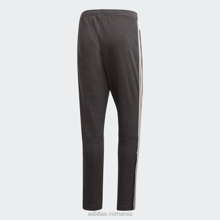 Adidas pantaloni de trening tiro 19 french terry negru melange adidas bărbați negru melange/alb 2JBN13824