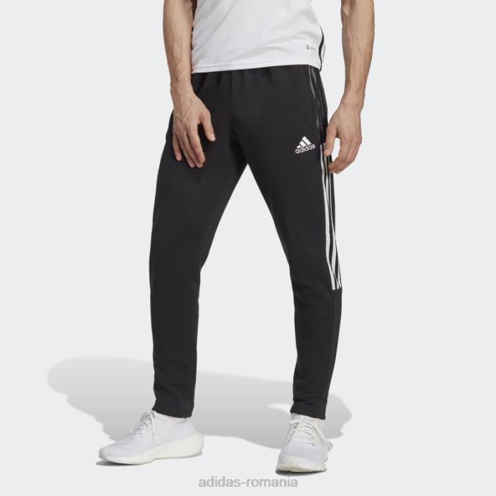 Adidas pantaloni de trening tiro 21 negru bărbați negru 2JBN13988