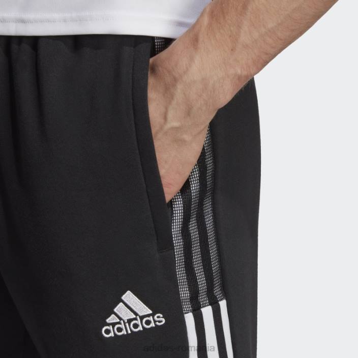 Adidas pantaloni de trening tiro 21 negru bărbați negru 2JBN13988